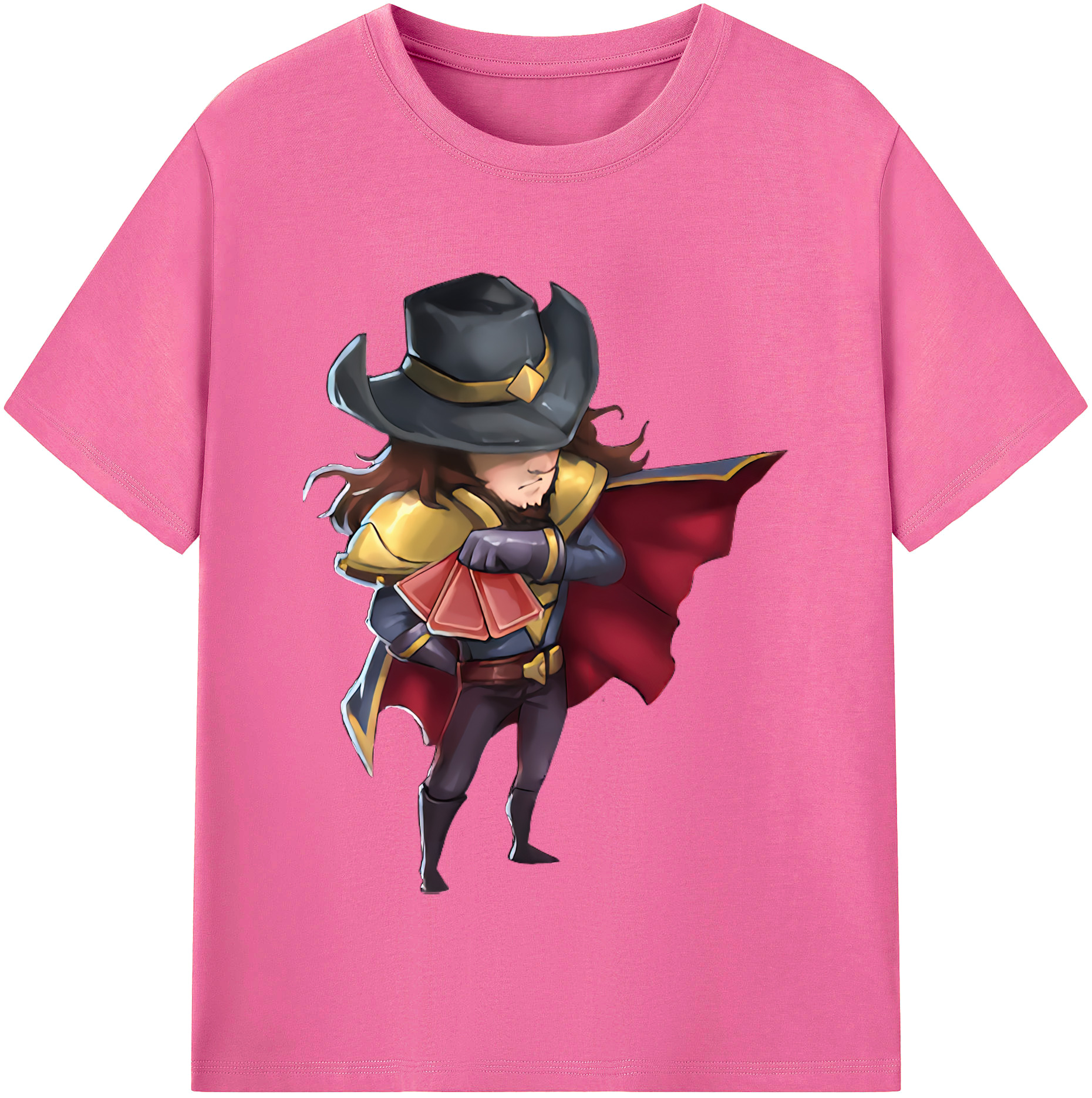 （画像用） リーグ・オブ・レジェンド League of Legends LOL レディースカジュアルプリントTシャツ（綿100％）